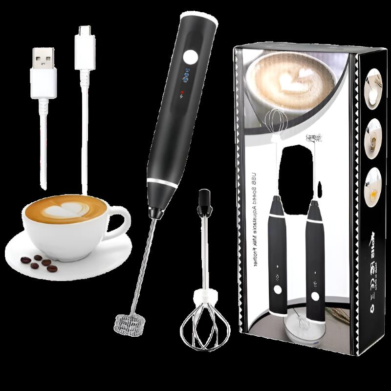 Electric handheld milk frother