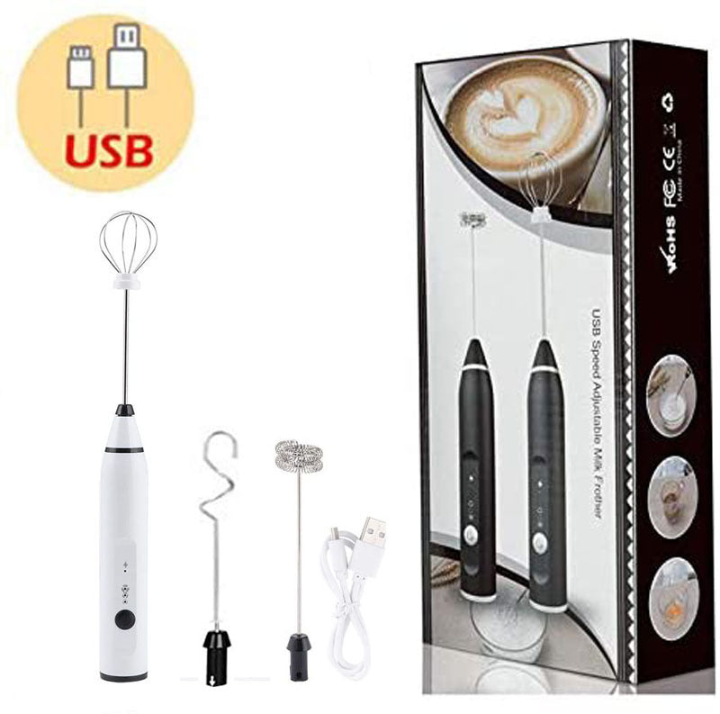 Electric handheld milk frother